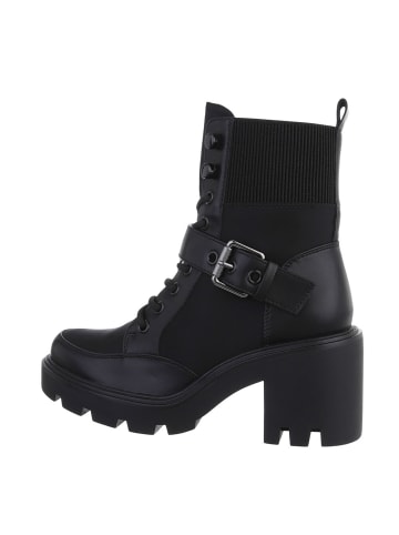 Ital-Design Stiefelette in Schwarz