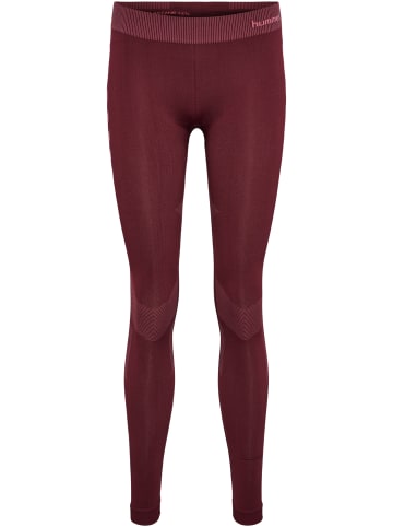 Hummel Hummel Tights Hummel First Multisport Damen Nahtlosen in BURGUNDY