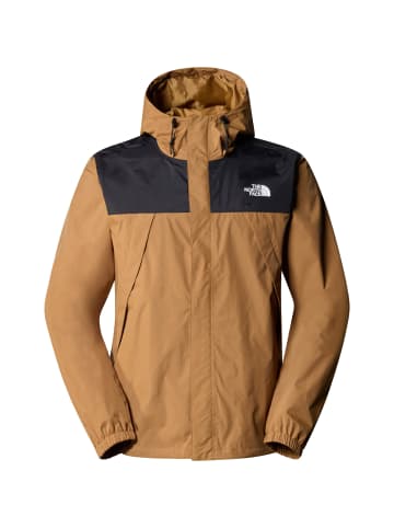 The North Face Regenjacke ANTORA in utility brown-tnf black-