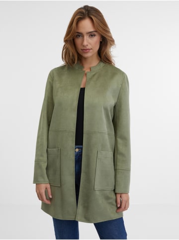 orsay Kunstlederjacke in Khaki