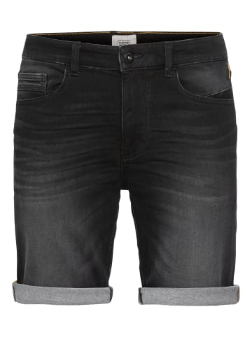 Camel Active fleXXXactive® Sweat Denim Shorts Slim Fit in Schwarz