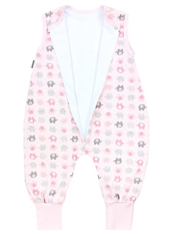 TupTam Schlafsack in rosa/grau