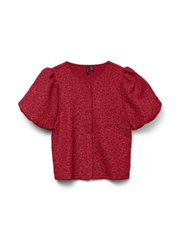 Vero Moda Strickjacke in Biking Red