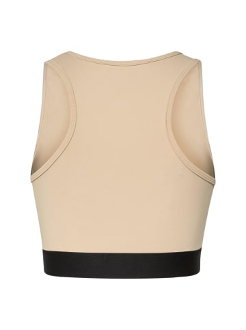 9N1M SENSE 9N1M SENSE Cropped T-Shirts in softmocca