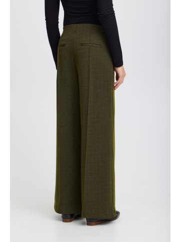 ICHI Casual IHKATE Regular fit in Black/Lizard Herringbone