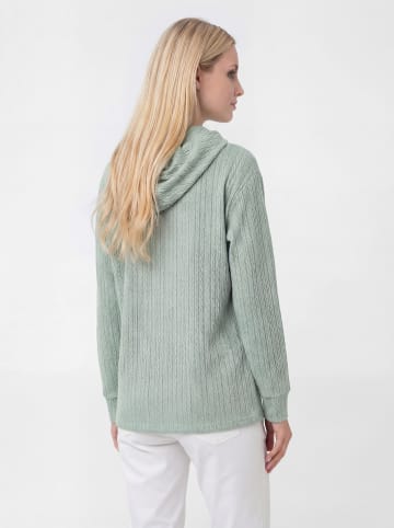 mimo Women Blouse in MINT LIGHT GREY