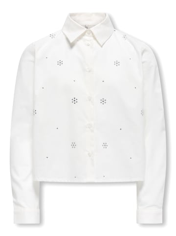 KIDS ONLY Hemd in Cloud Dancer