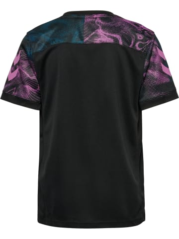 Hummel T-Shirt Hmlblaze Kinder in BLACK/PINK
