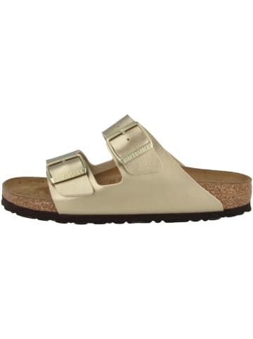 Birkenstock Sandale Arizona Birko-Flor Schmal in gold