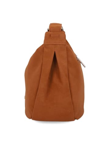 Zwei Mademoiselle.M Umhängetasche 34 cm nubuk cognac