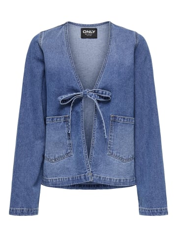 ONLY Jeansjacke in Medium Blue Denim