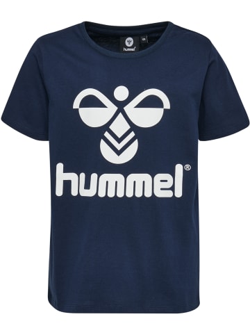 Hummel Hummel T-Shirt Hmltres Mädchen Atmungsaktiv in BLACK IRIS