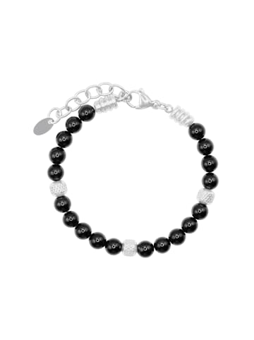 Steel_Art Herrenarmband Gero silberfarben poliert in silberfarben poliert