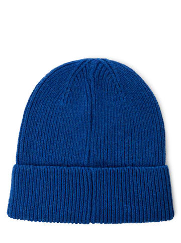 Nils Sundström Mütze Solid in blau - 0004