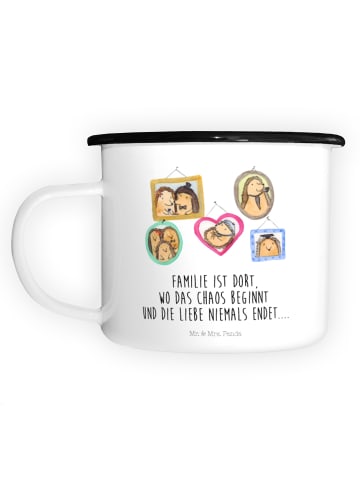 Mr. & Mrs. Panda Kaffeetasse Igel Familie mit Spruch in Weiß