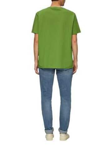 S. Oliver Rundhals T-Shirt für Herren in uni