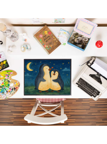 Mr. & Mrs. Panda schreibtischunterlage Pinguine Einschlafen Desi... in Weiß