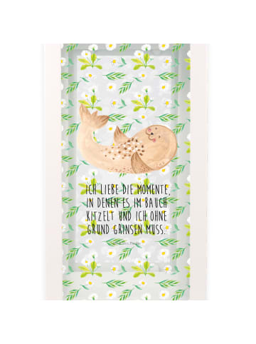 Mr. & Mrs. Panda Laterne Deko Robbe Liegen mit Spruch in Transparent