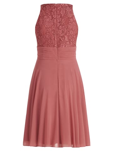 Vera Mont Abendkleid mit Spitze in Bright Rust