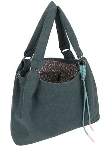 Fritzi aus Preußen Shopper Sue03 Suede Jacky Soft Dark Anthra in Graublau