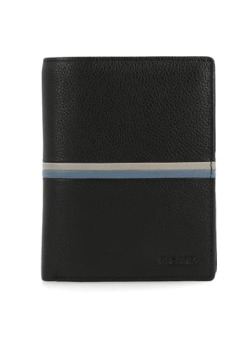 PICARD Horizon 1 Geldbörse RFID Schutz Leder 9.5 cm in schwarz