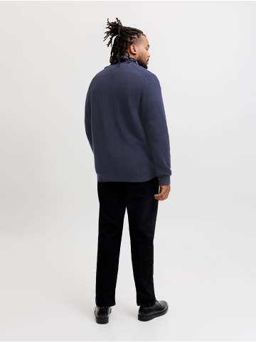 JACK & JONES PLUS Strickjacke in Night Sky