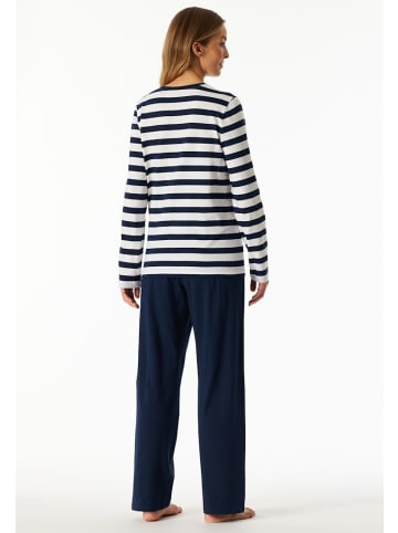 Schiesser Trainingsanzug für Damen in marineblau