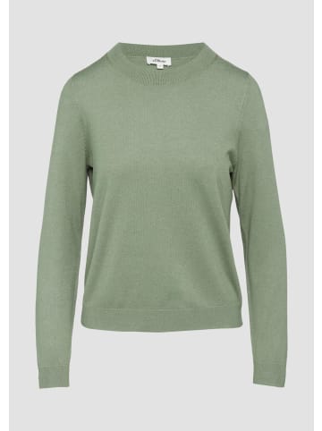 s.Oliver Strickpullover in 7369_salbeigrün