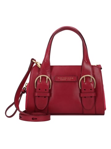 The Bridge Elena Handtasche Leder 21 cm in berry