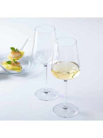 LEONARDO 6er Set Wein- und Sektgläser Puccini in transparent
