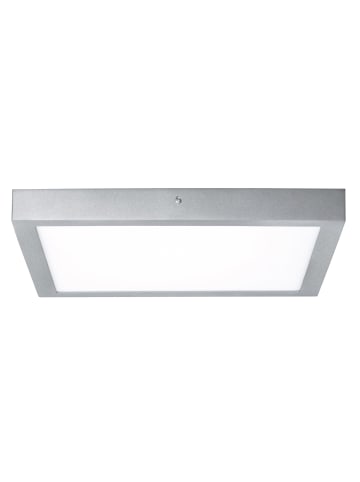 paulmann LED Deckenleuchte Lunar Panel eckig 4x4 mm 21,8W in Chrom matt Alu