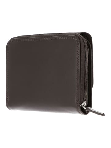 Golden Head Polo Geldbörse RFID Leder 11,5 cm in dunkelbraun