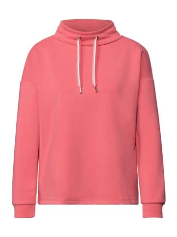 Street One Sweatshirt in striking coral