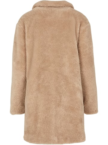 Urban Classics Urban Classics Damen Ladies Oversized Sherpa Coat in sand