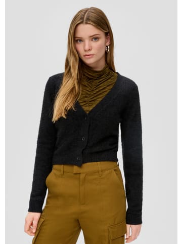 QS Strickjacke  in  9999_schwarz