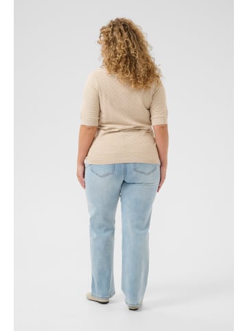 KAFFE curve Strickpullover KColiviana Regular fit in Feather Gray