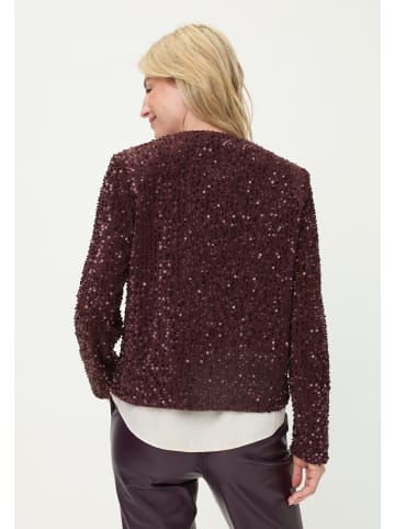 Olsen Jacke in Dark Wine