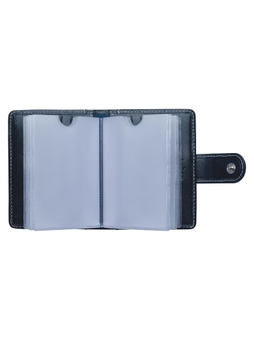 Golden Head Bari Kreditkartenetui Leder 8 cm in navy