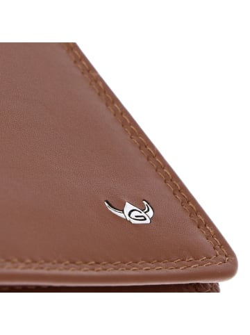 Golden Head Polo Ausweisetui RFID Leder 9 cm in cognac