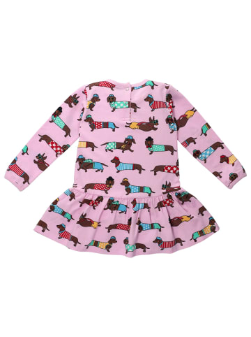 Villervalla Kleid Dachshund in rosa