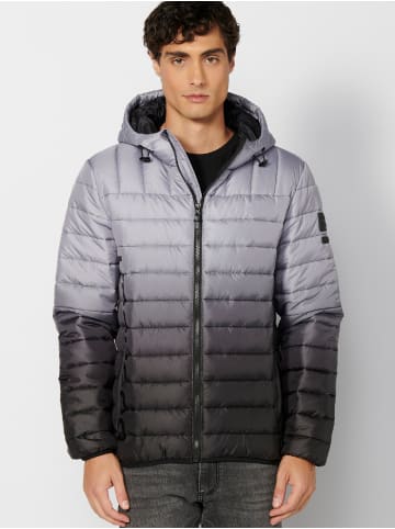 KOROSHI Steppjacken in grau