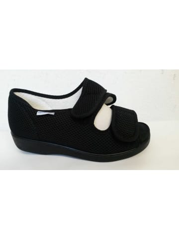 Florett Hausschuh in schwarz