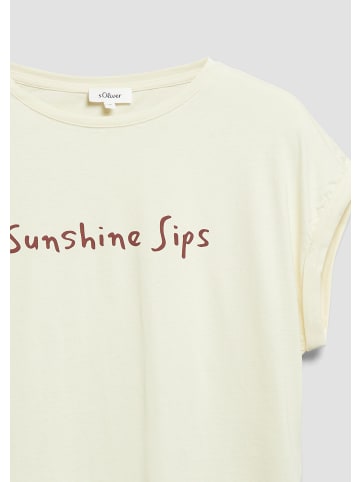 s.Oliver T-Shirt in 80D2_helles beige