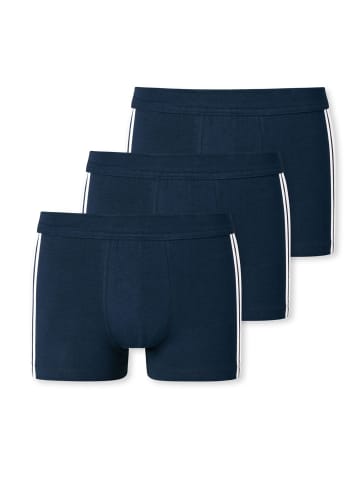 Schiesser Boxershorts 3er Pack in Navy