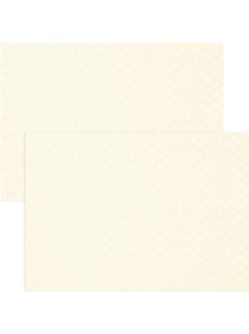 Erwin Müller Jacquard, Baumwollmischung Tischset 2er-Pack Denia in creme