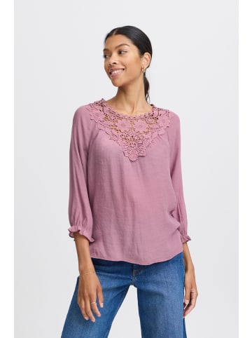 b. young Langarm-Bluse BYIKELLY Loose fit in Foxglove