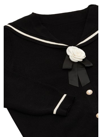 NAEMI Damen Cardigan in Schwarz