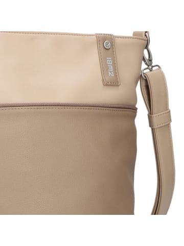 Zwei Jana Schultertasche 33 cm in hazel