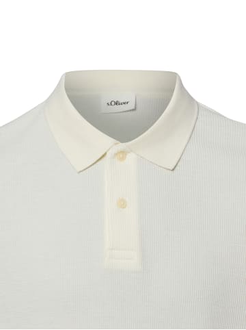 s.Oliver Poloshirt in ecru