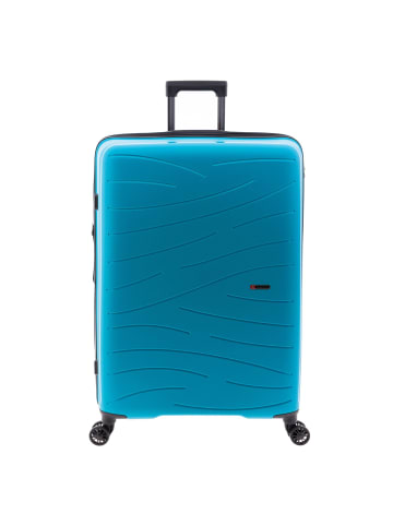 Gladiator 1700 4 Rollen Trolley 74 cm mit Dehnfalte turquoise